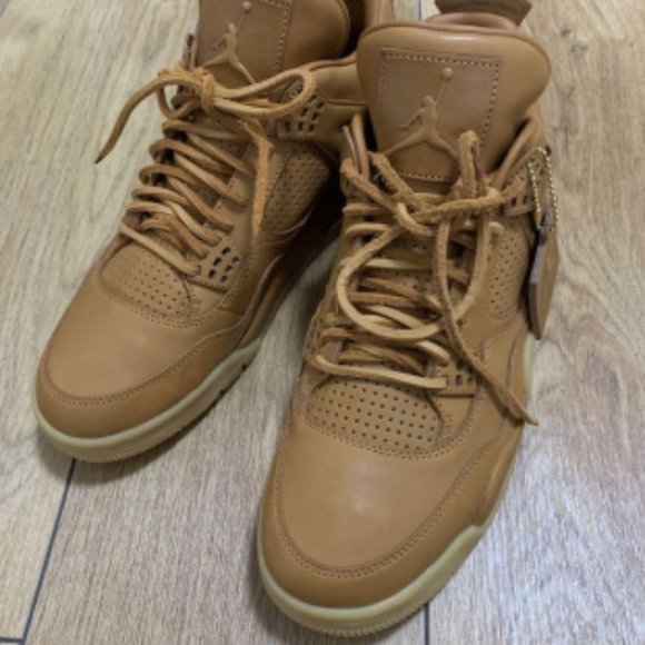 Jordan 4 Retro Ginger Wheat - Picture 3 of 4